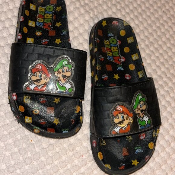Mario brothers kids slides size 1 - Picture 1 of 4